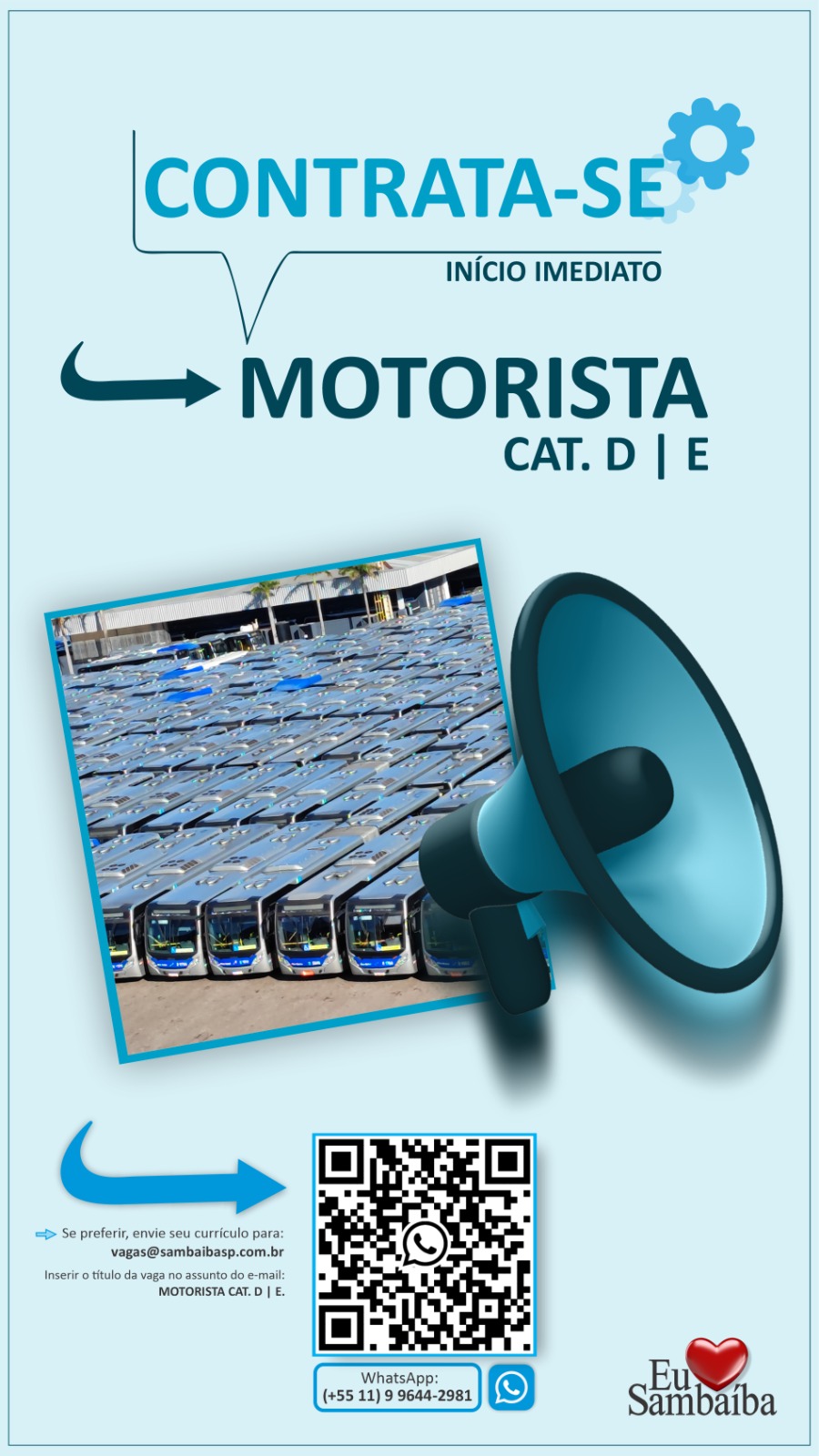 Imagem da vaga Motorista Cat d
