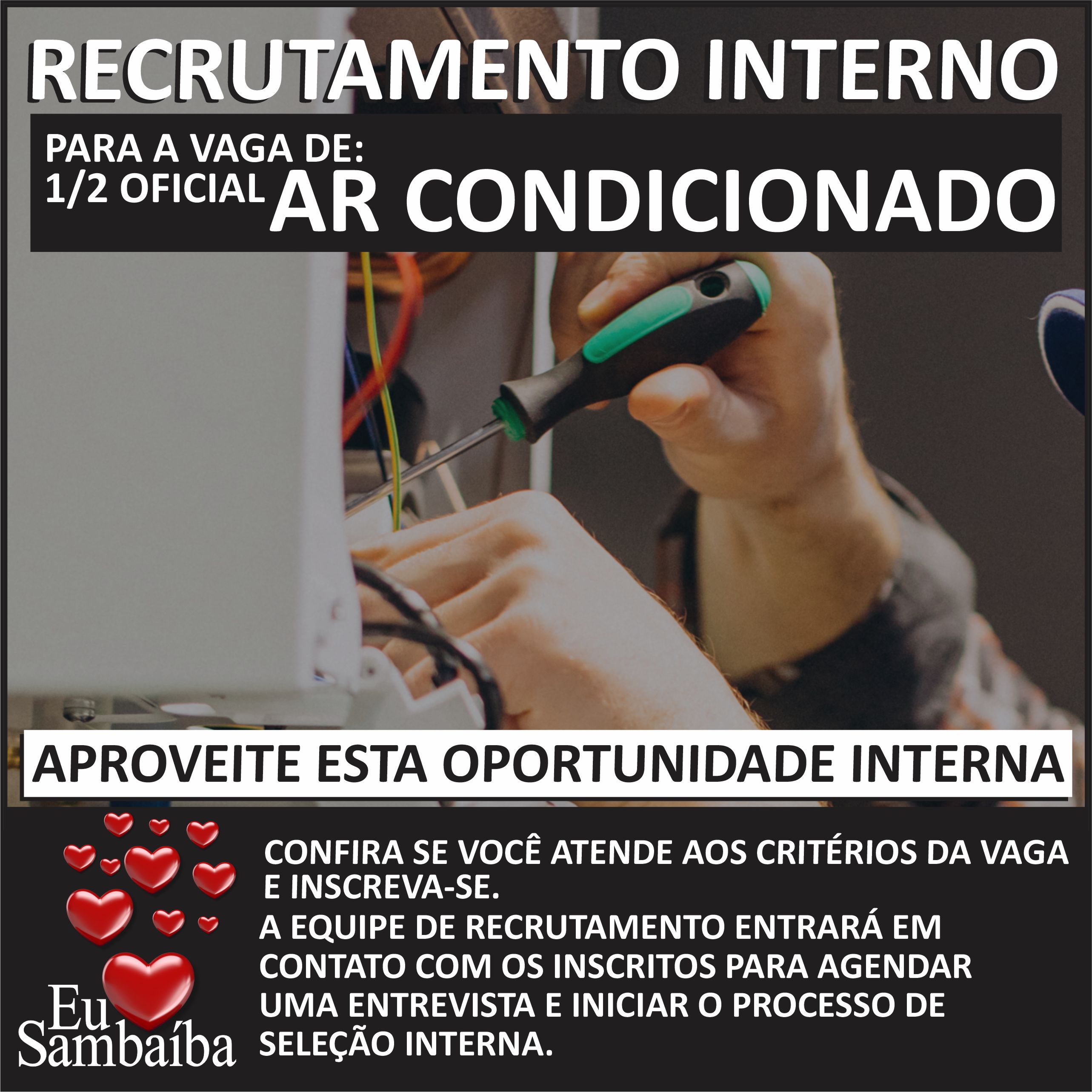 Imagem da vaga 1/2 OFICIAL DE AR CONDICIONADO G4